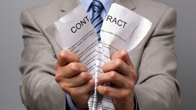 breach of contract in real estate